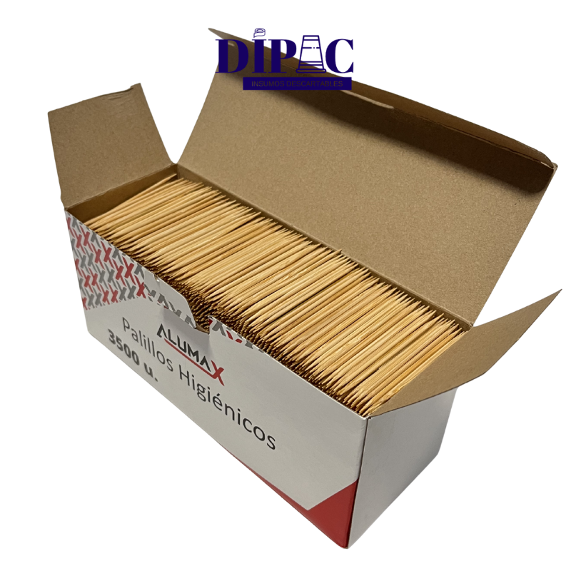 Palillos Higiénicos de madera a Granel x 3500u