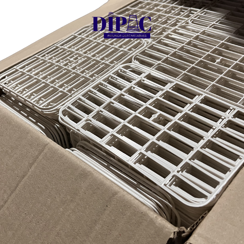 Rejilla Plástica para Fiambre Caja x 4Kg