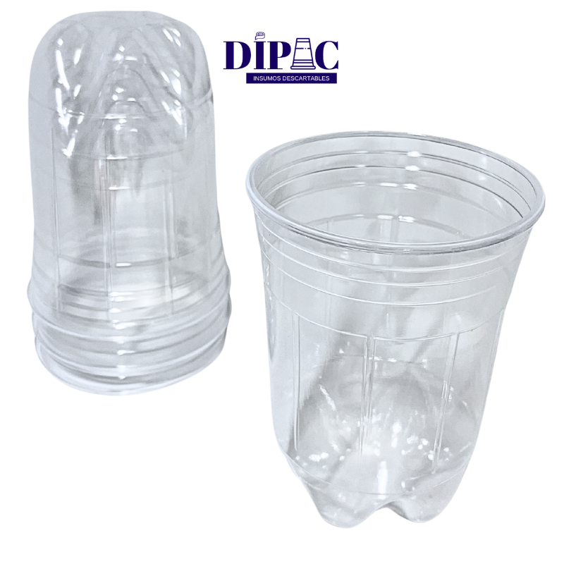 Vasos Fernetero Transparente de 800cc x 15u