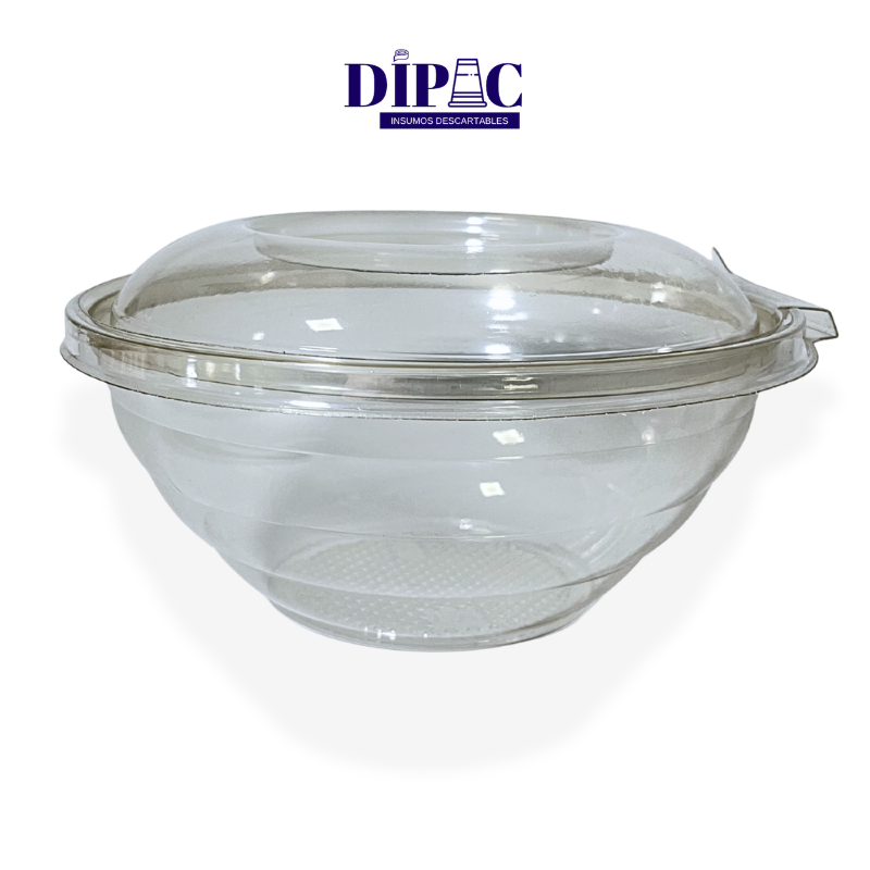 Ensaladera transparente con Cierre Seguro LK1100 x 100u