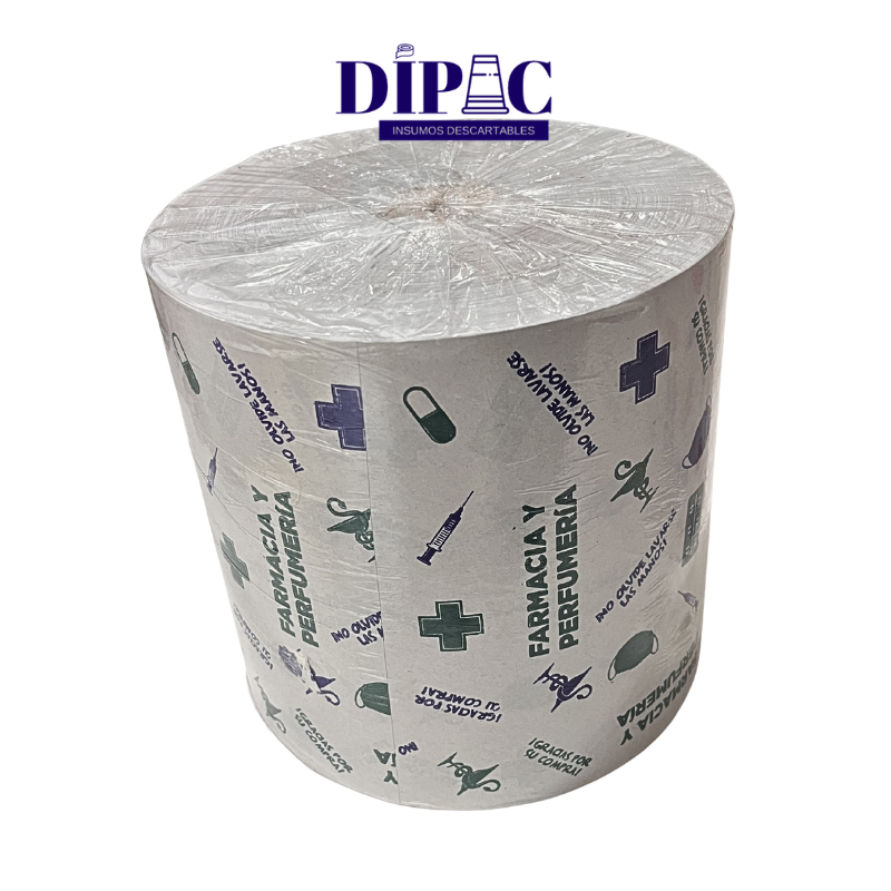 Bobina de Papel Impresa para Farmacia