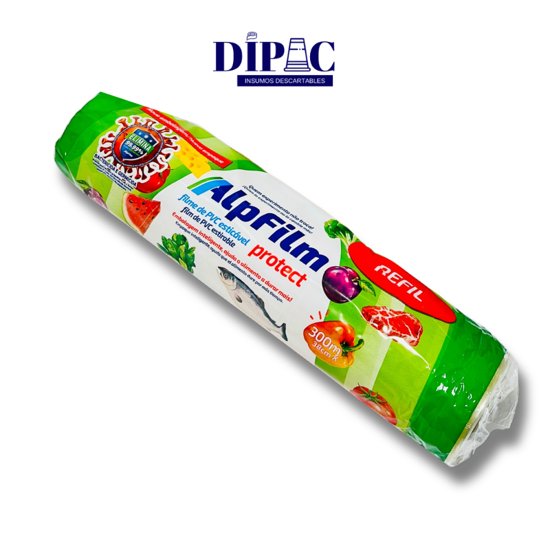 Rollos de Film PVC AlpFilm 38cm x 300m x 1u