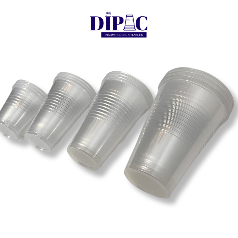 Vasos Plásticos Traslúcidos Bella Cup
