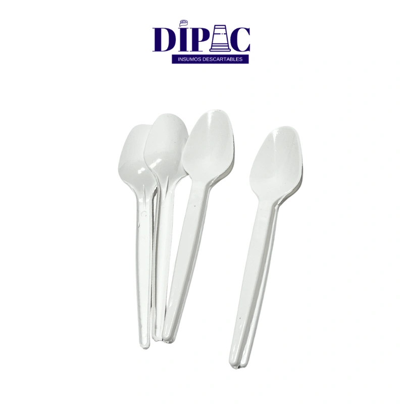 Cucharitas Sundae Blancas NEO ECO x 50u
