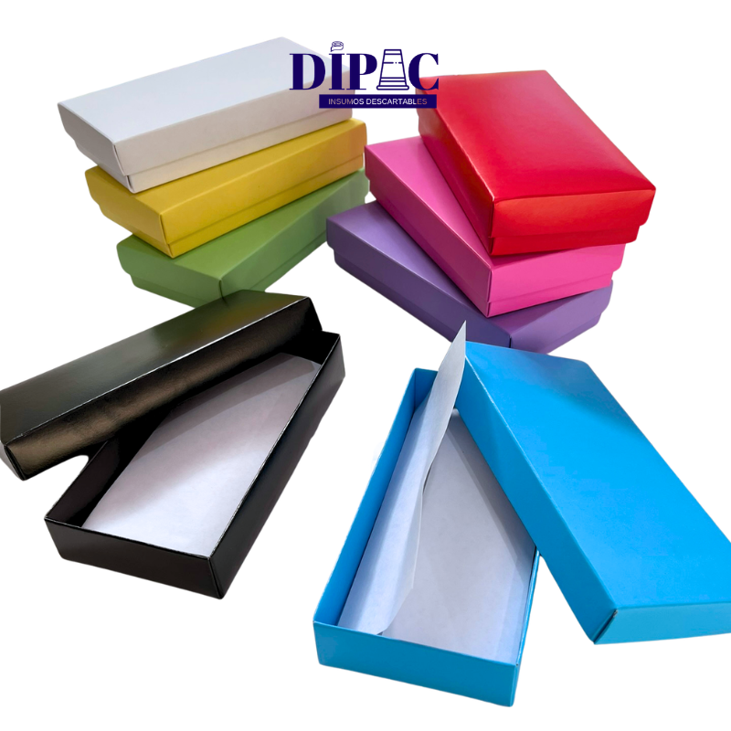 Caja para de Bombones de Color x 1/4Kg x 1u
