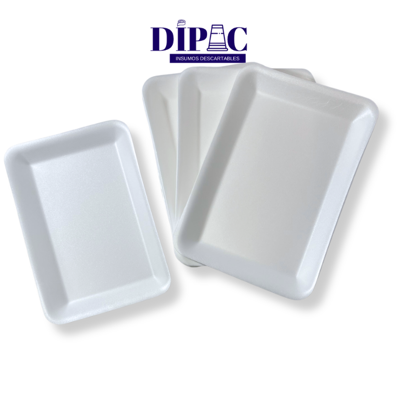 Bandejas de Expandido E-250 x 200u