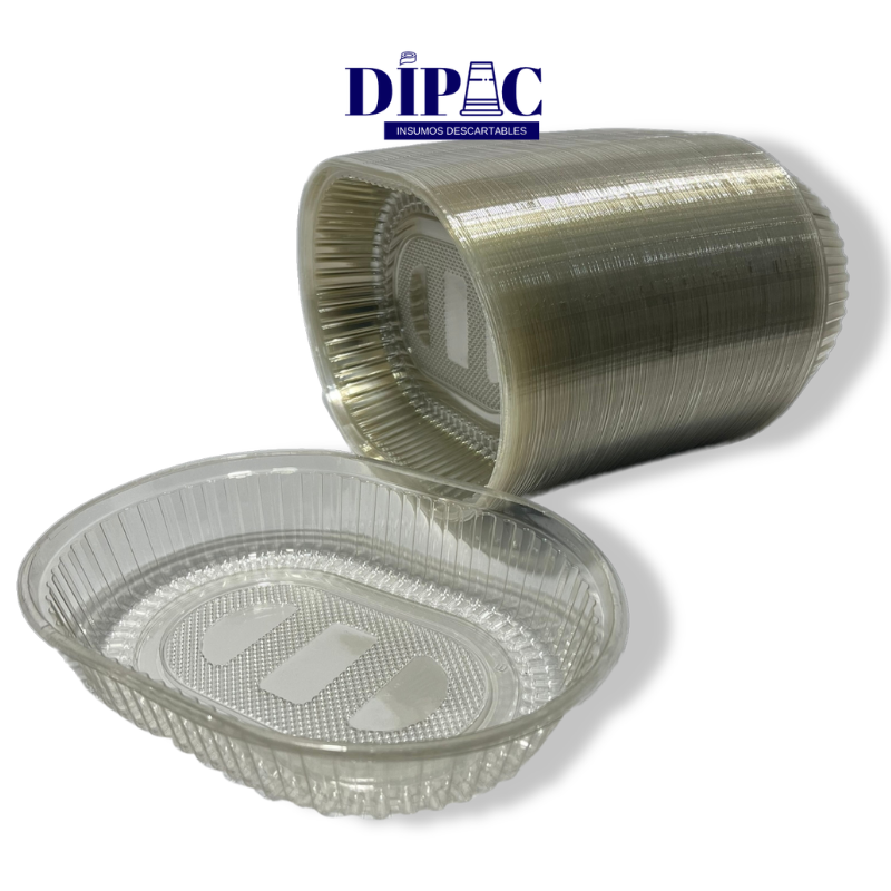 Bandejas PET CELPACK 105 Oval x 200u