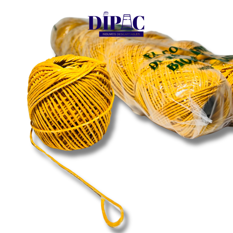 Bobinas de Hilo Choricero Amarillo 40grs x 10u