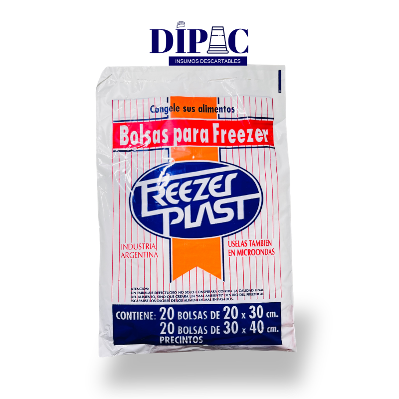 Bolsas para Freezer – Pack Mixto 20x30cm y 30x40cm x 1u