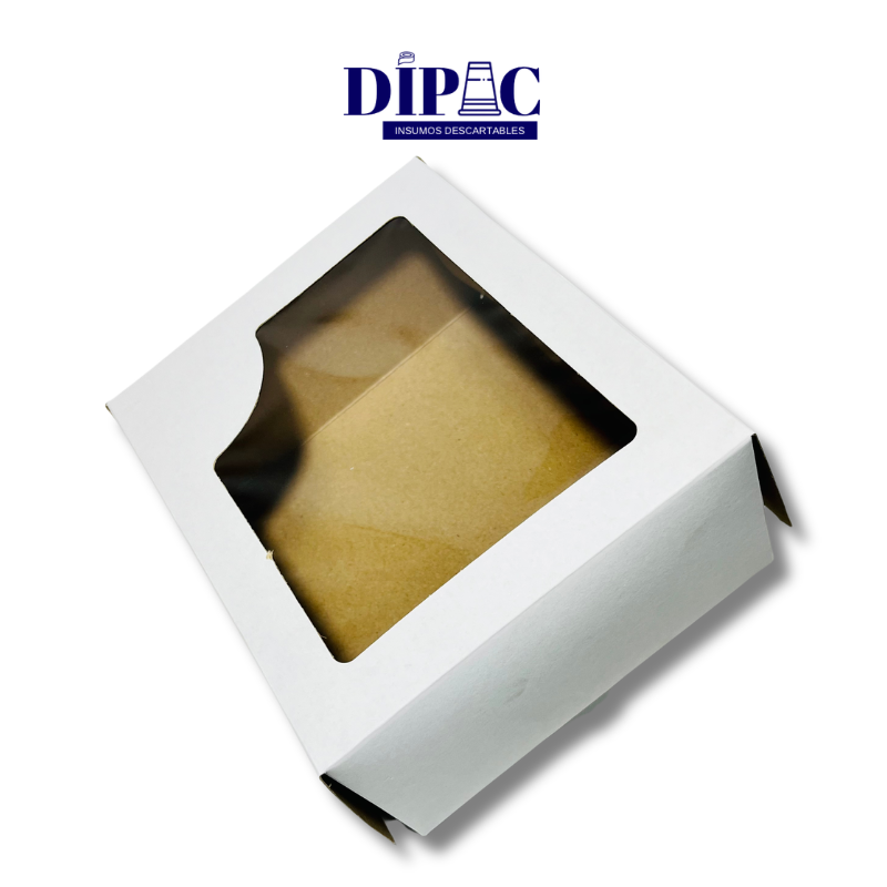 Caja con visor 18x15x8cm x 1u
