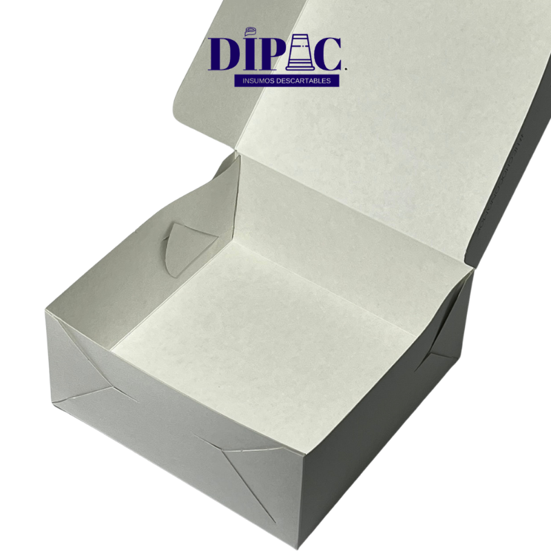 Caja de cartulina impresa SORPRESA 22x22x10cm x 1u