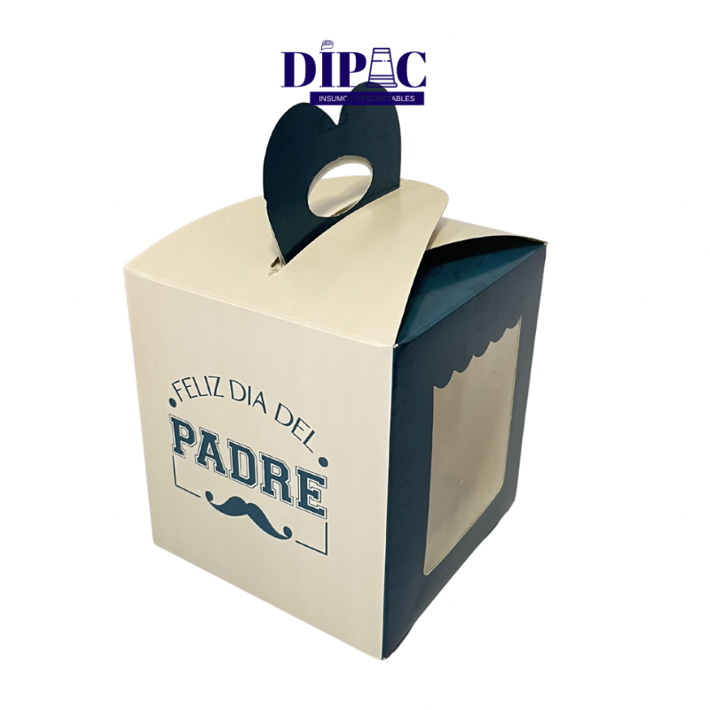 Caja para Taza Día del Padre 10,5x10,5x11,5cm x 1u
