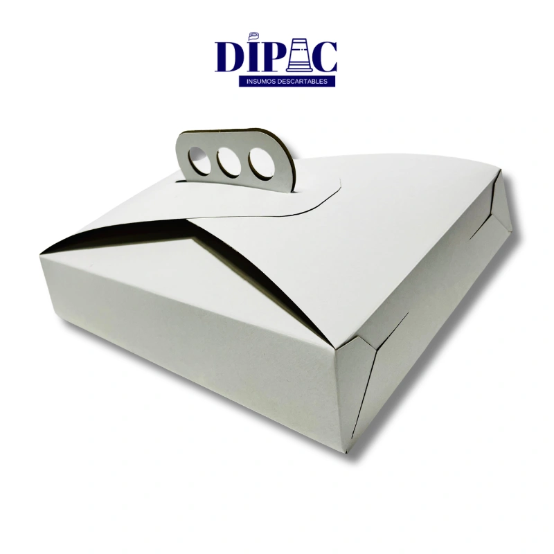 Cajas - Estuches para Masas Blanco x 1u
