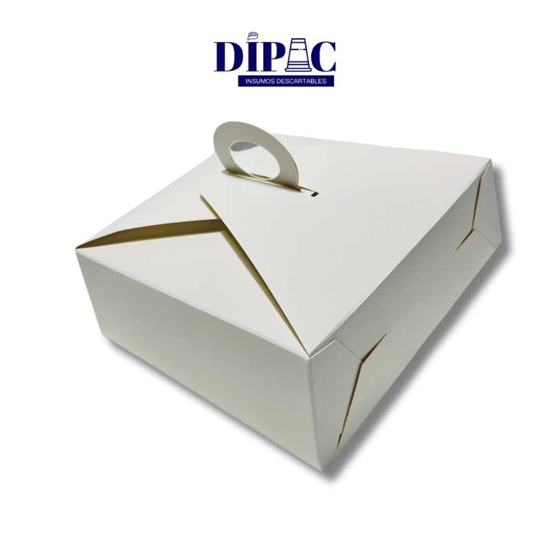 Cajas - Estuches para Masas Blanco x 1u