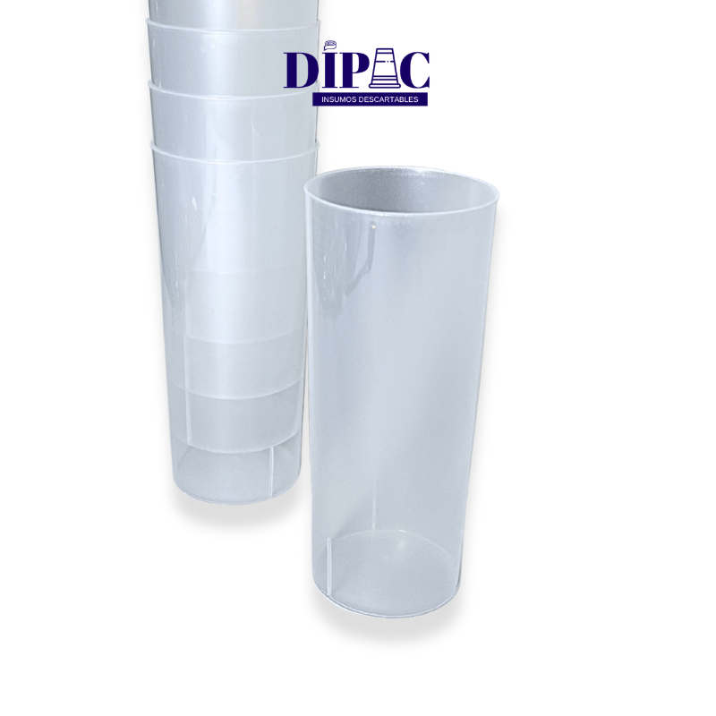 Vasos Trago Largo PP 280cc a Granel x 250u