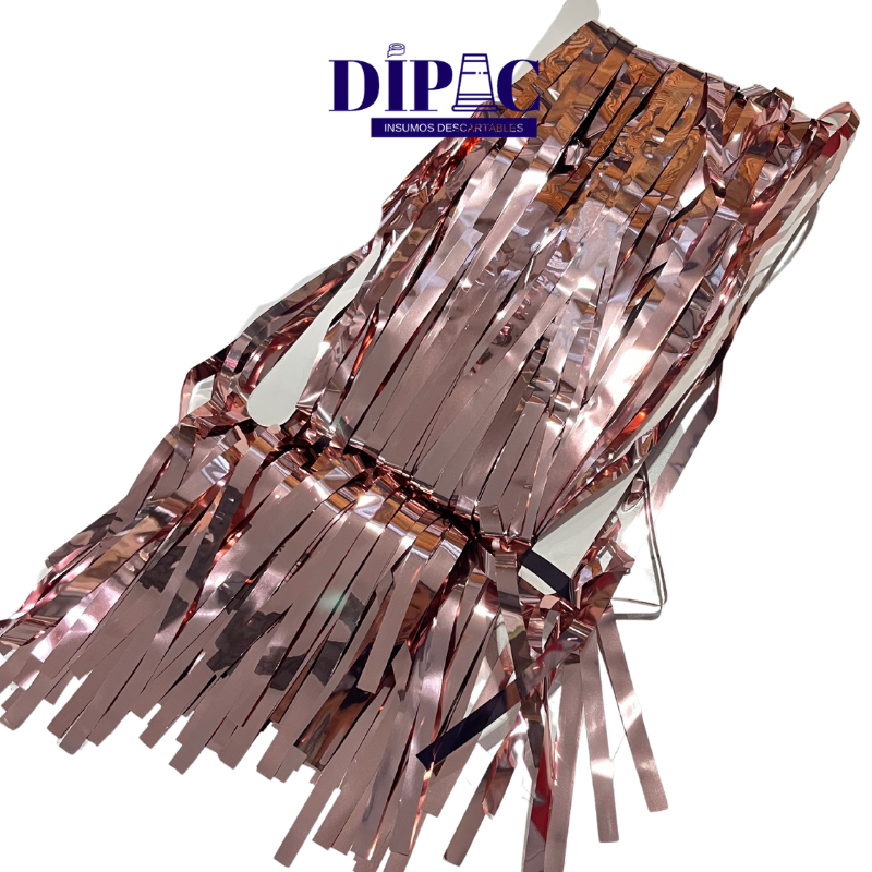 Cortina Lluvia Metalizada 1m x 2mts x 1u