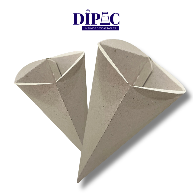 Cucurucho - Cono de Cartón para Papas Fritas x 300u