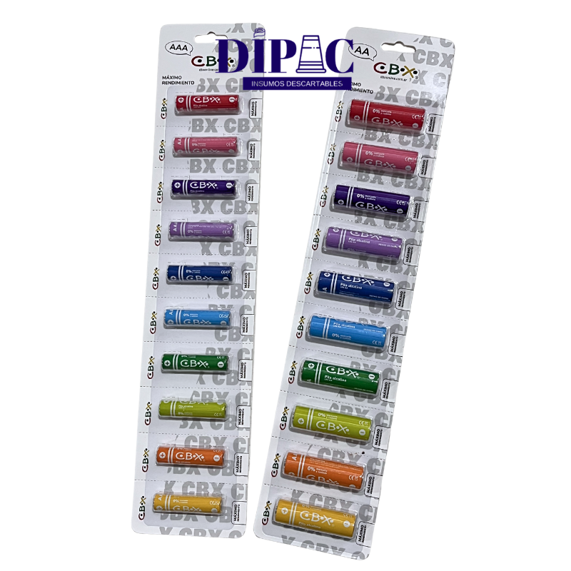 Pilas CBX Alcalinas Blister x 10u