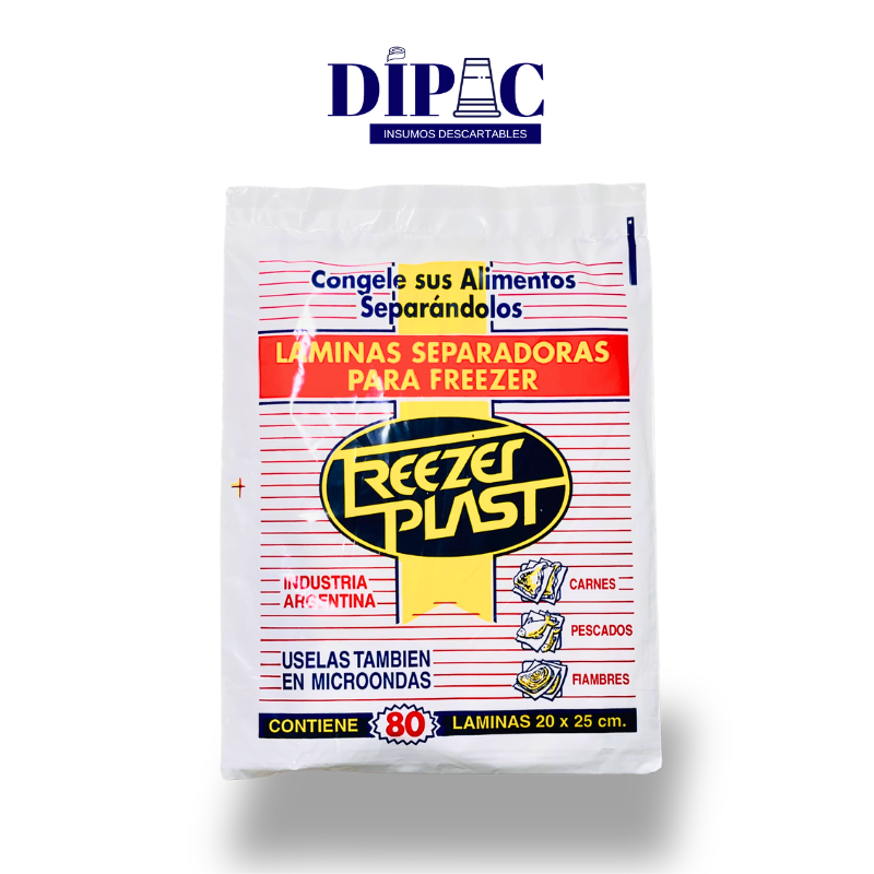 Laminas para freezer 20x25cm x 1u
