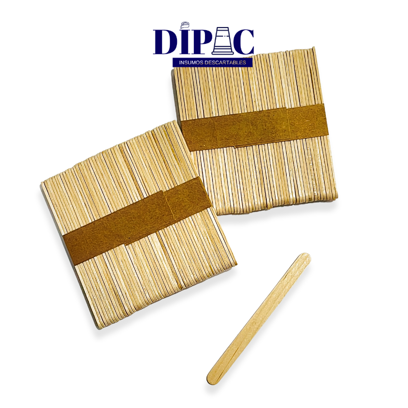 Palitos de Madera para Helados x 50u