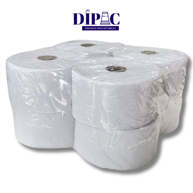 Papel higienico cono chico x 8u