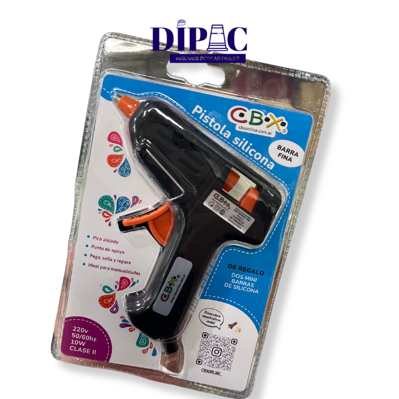 Pistola de Silicona Caliente Chica CBX 10W x 1u