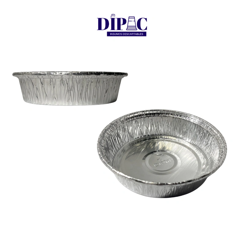 Platos de Aluminio x 100u