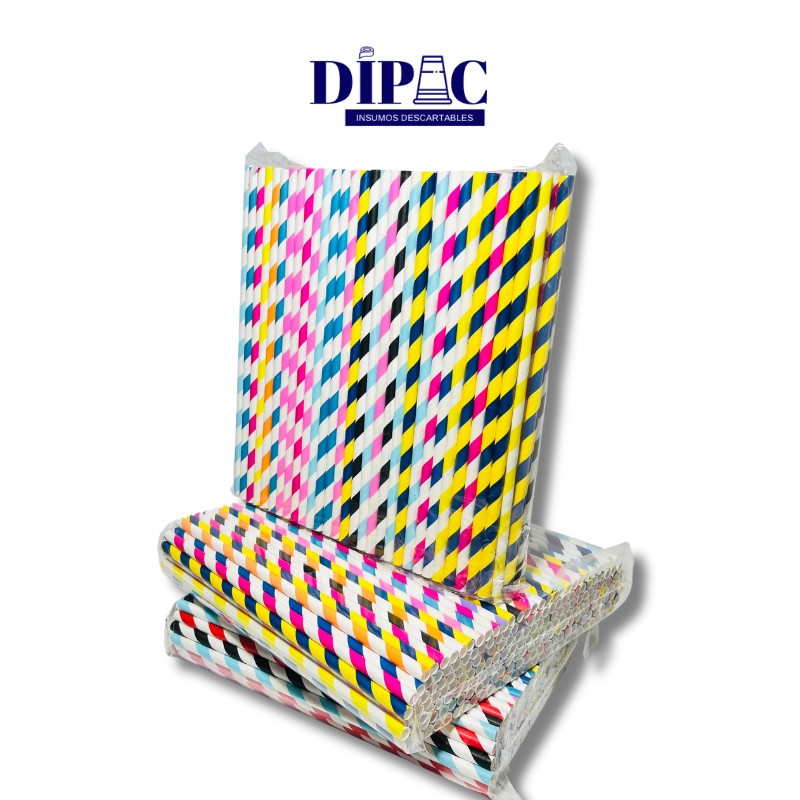 Sorbetes de Polipapel Bio de Colores x 200u