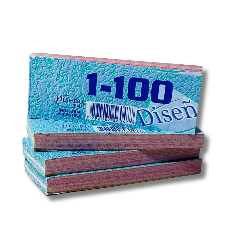 Talonario de Números del 1-100 x 1u