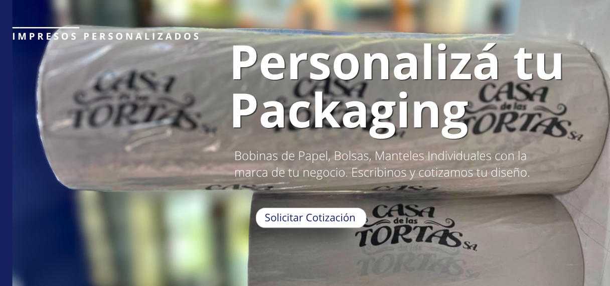 Descartables Personalizados en Dipac SA