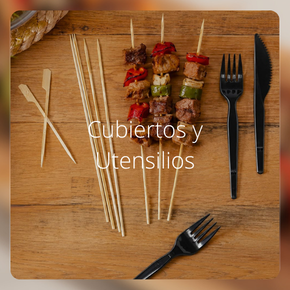 Cubiertos y utensilios Descartables